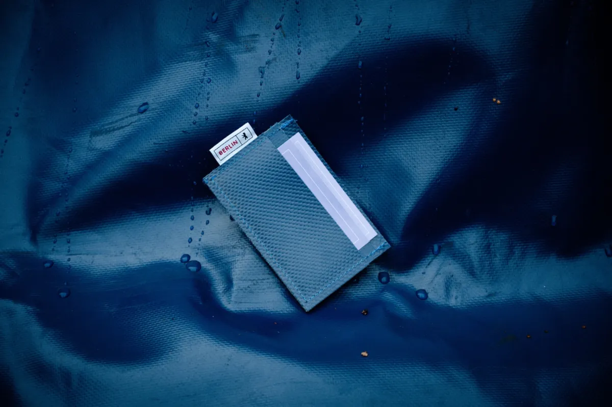 Berlin upcycled wallet